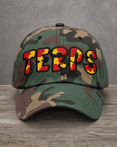 The City Collection Maryland Camo Patched Hat by Believe In New York