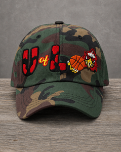 The City Collection Louisville Hand-Drawn Mascot Camo Patched Hat by Believe In New York