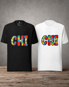 The City Collection CHI graphic T-shirt inspired by Chicago streetwear and city culture