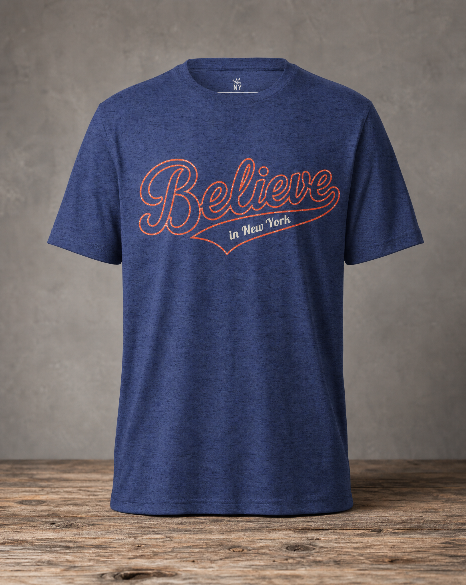 The City Collection Believe In NY graphic unisex t-shirt inspired by New York City