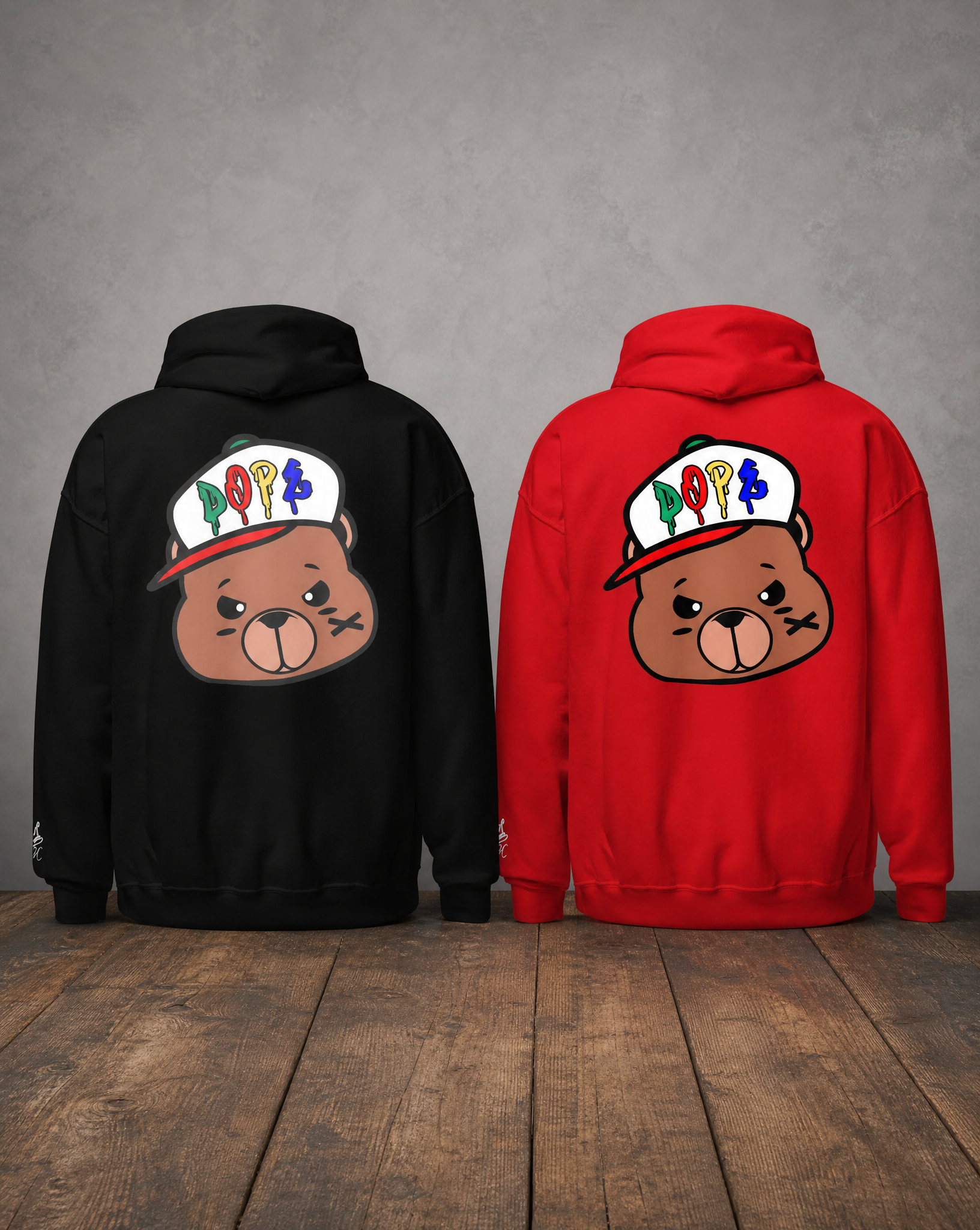 DOPE Bear hoodie featuring original bear graphic artwork
