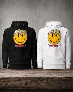 DOPE Vibes hoodie featuring original streetwear-inspired artwork