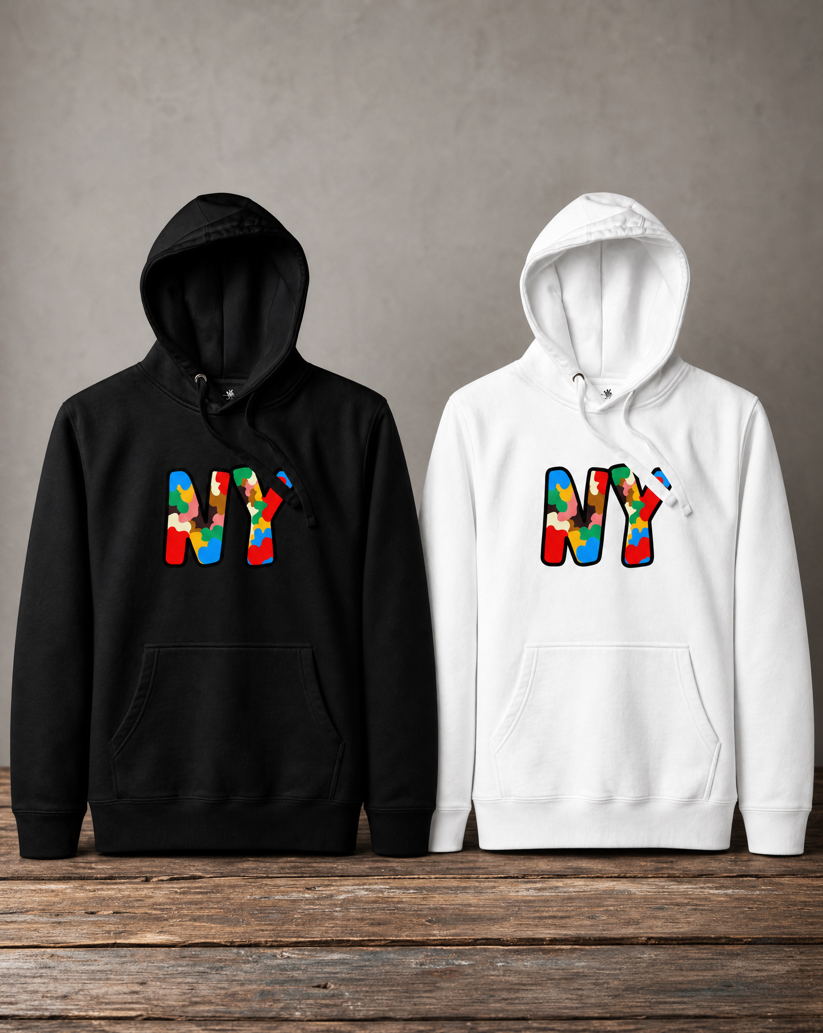 The City Collection NY hoodie featuring original New York-inspired artwork