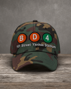 The City Collection Yankee Stadium Subway Camo Hat 