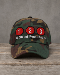The City Collection Penn Station Subway Camo Hat 