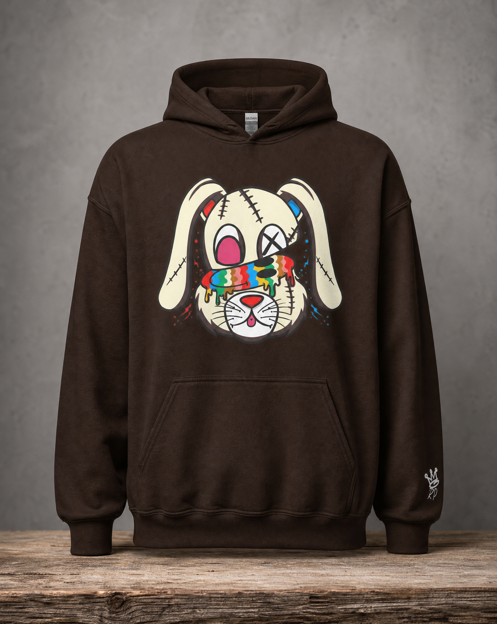 The DOPE Dog hoodie featuring original dog-inspired streetwear artwork