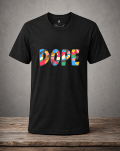 DOPE graphic unisex t-shirt featuring an original streetwear-inspired design