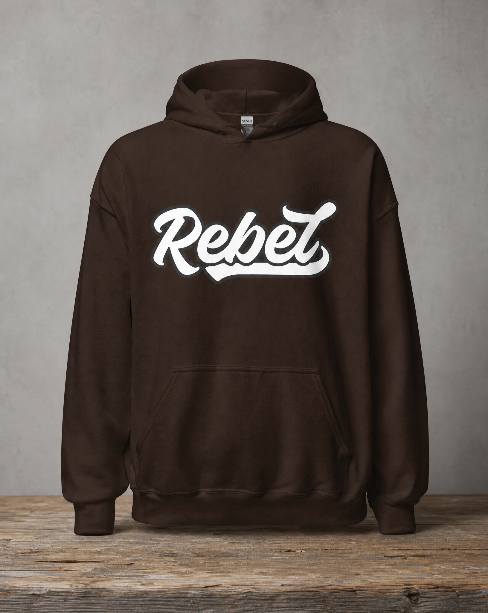 Rebel hoodie featuring original Rebel streetwear artwork