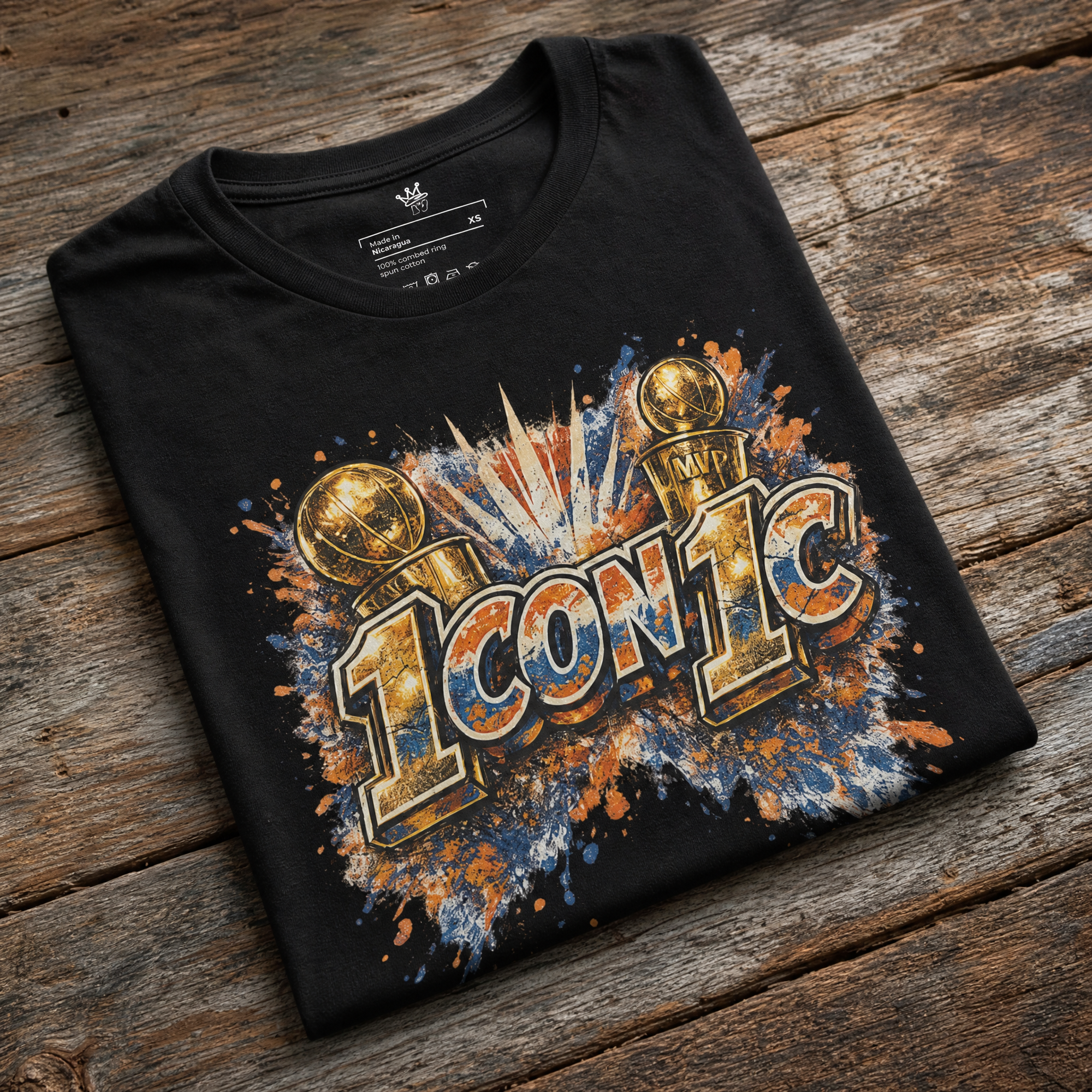 Vintage Hardwood Classics — "1CON1C" Unisex T-Shirt