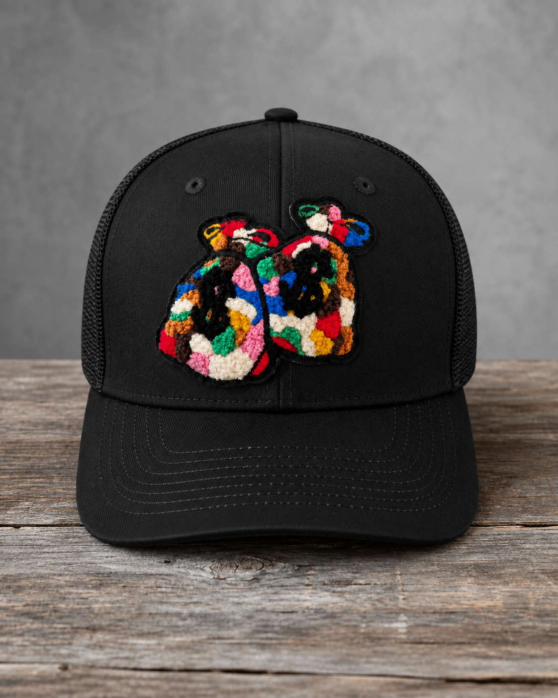 The Onyx Collection Chenille Money Bag Hat 