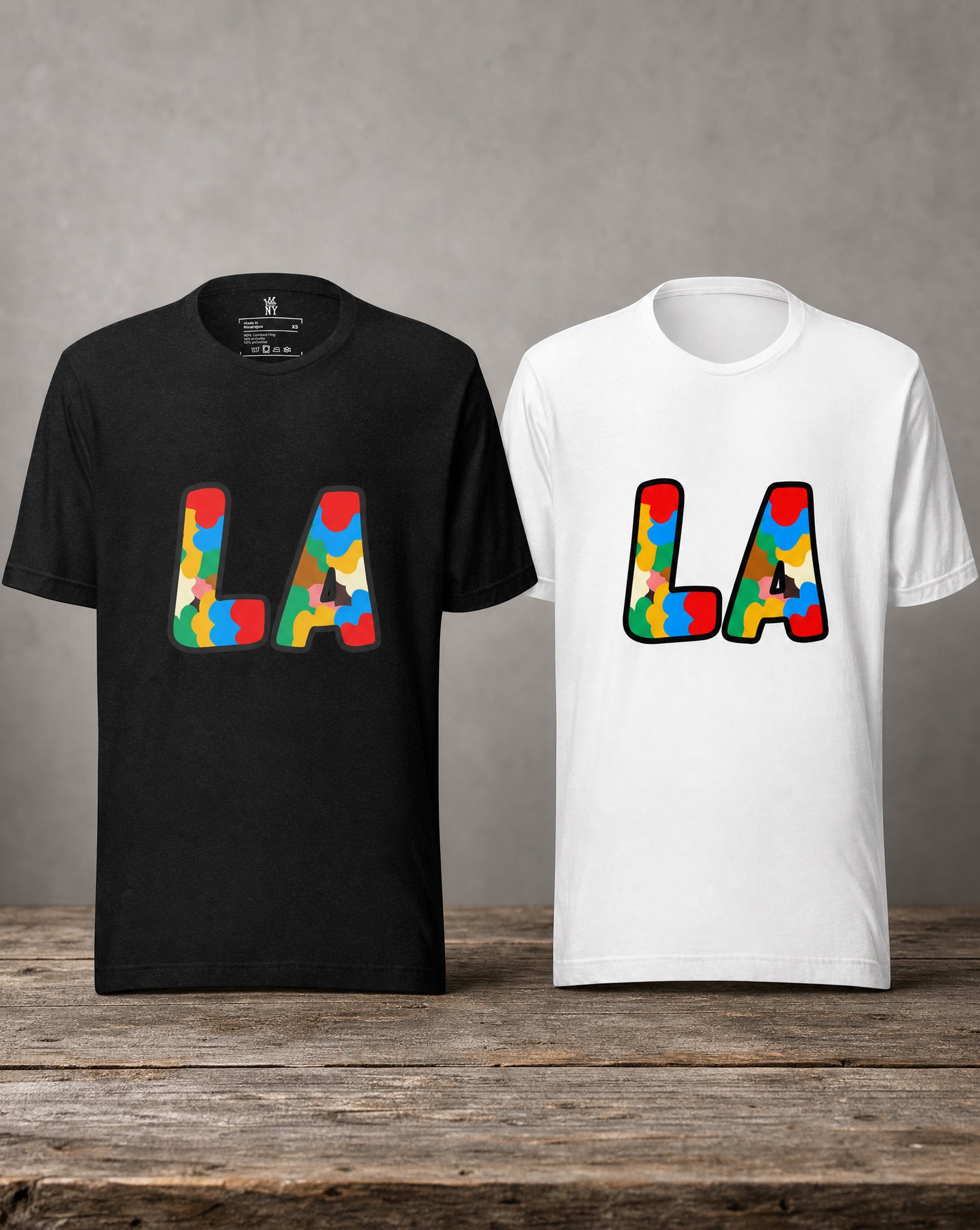 The City Collection LA graphic T-shirt inspired by Los Angeles streetwear and city culture