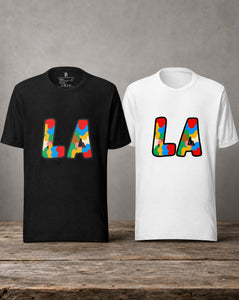 The City Collection LA graphic T-shirt inspired by Los Angeles streetwear and city culture