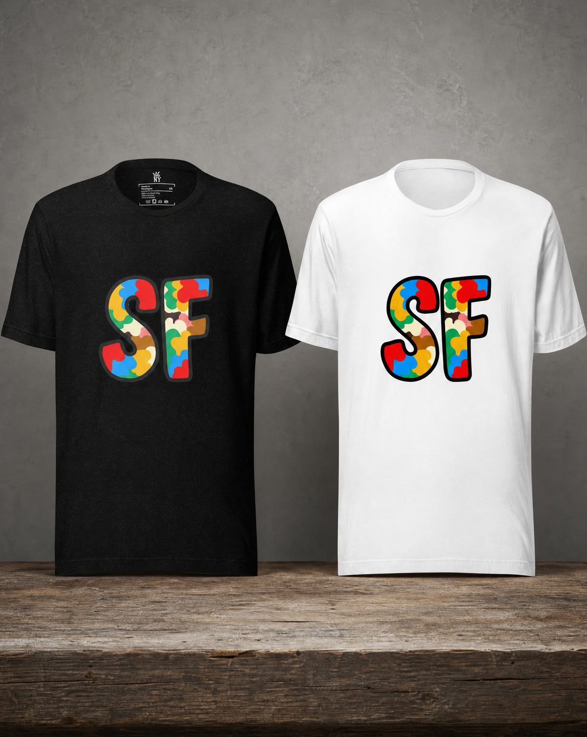 The City Collection SF graphic T-shirt inspired by San Francisco streetwear and city culture