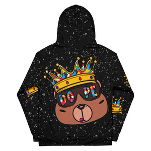 DOPE Crown Bear hoodie featuring an original crowned bear graphic design
