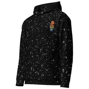 Vintage Hardwood Classics Curry Goodnight hoodie featuring original basketball tribute artwork