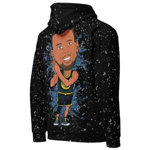 Vintage Hardwood Classics Curry Goodnight hoodie featuring original basketball tribute artwork