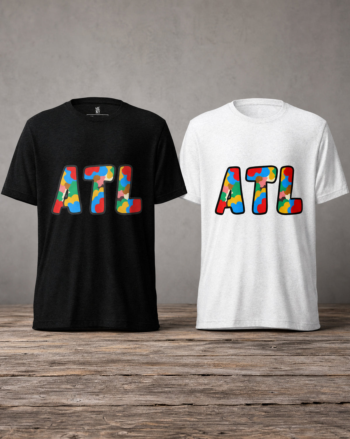 The City Collection ATL graphic T-shirt inspired by Atlanta streetwear and city culture