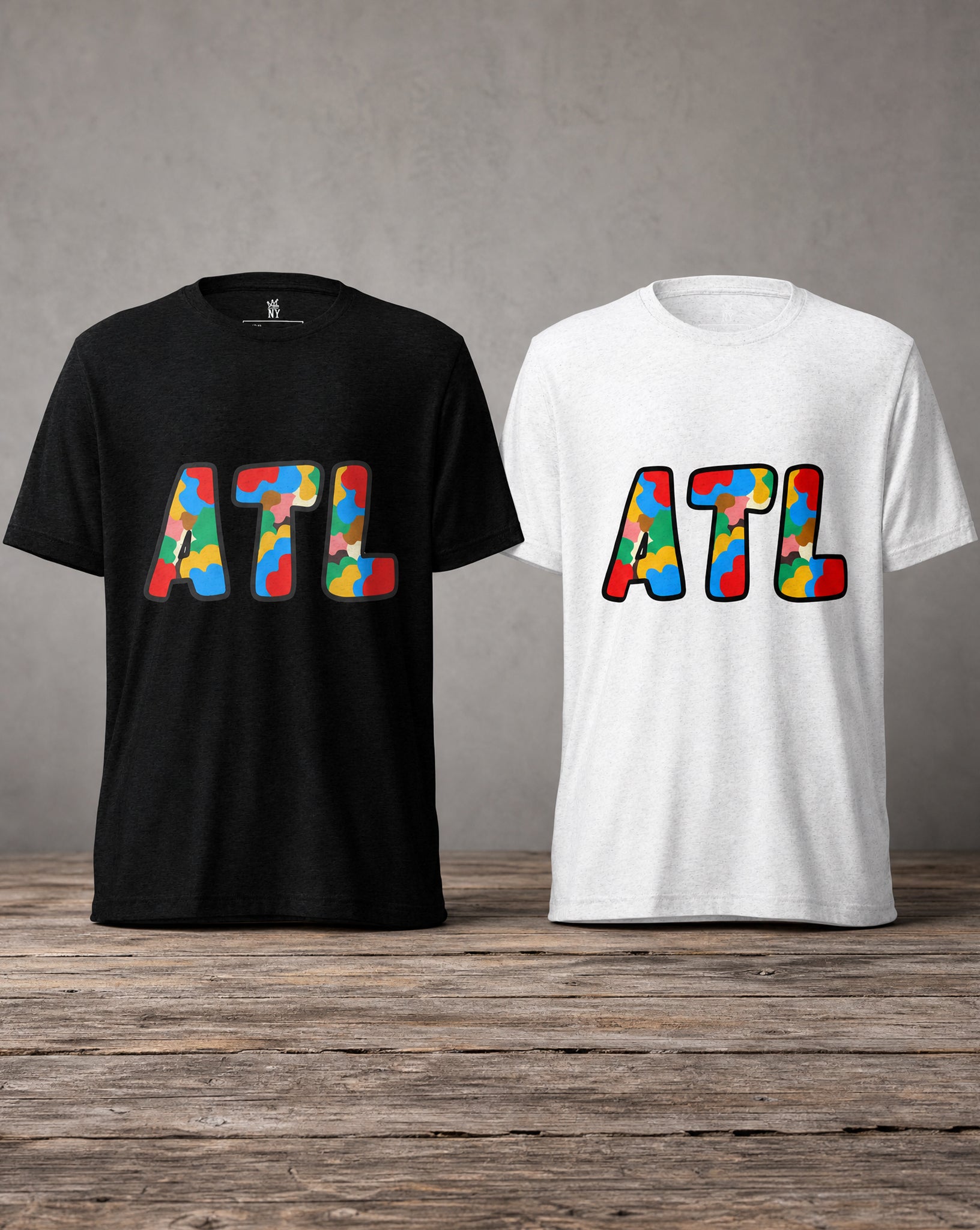 The City Collection ATL graphic T-shirt inspired by Atlanta streetwear and city culture