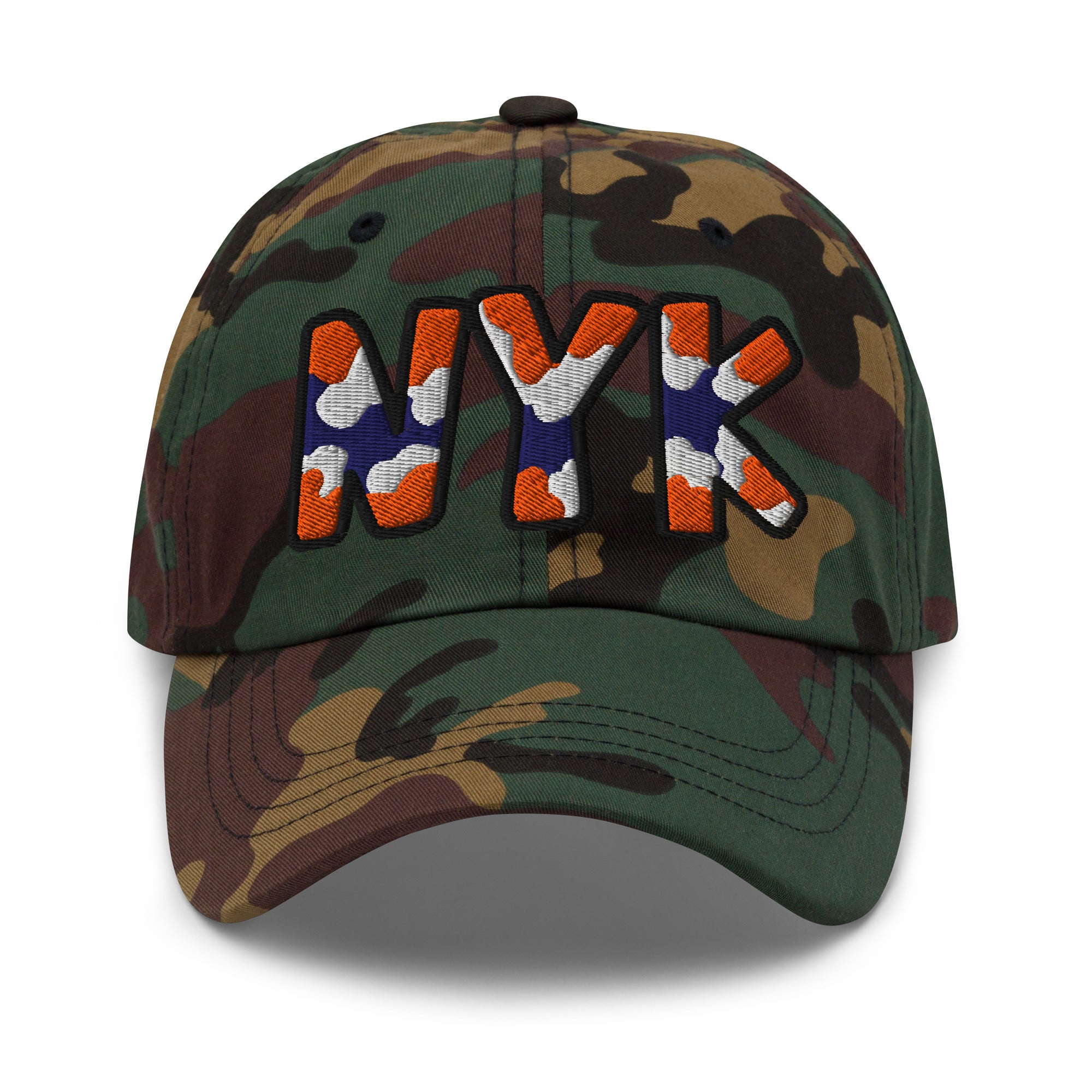 knicks camo hat