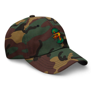 The City Collection ORE Logo college camo hat with bold embroidered details