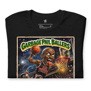 Closeup of Vintage Hardwood Classics Air Terror vintage basketball graphic t-shirt - Rebel P Customs