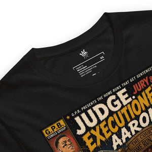Detailed View Garbage Pail Ballers™ “Judge, Jury & Executioner” Vintage Diamond Classics Unisex T-Shirt - Rebel P Customs