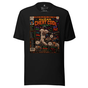 Garbage Pail Ballers™ The Human Cheat Code Vintage Diamond Classics t-shirt front view