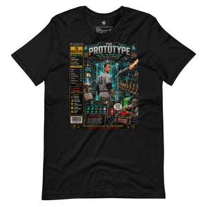 Wrinkled view of the Garbage Pail Ballers™ The Prototype graphic T-shirt