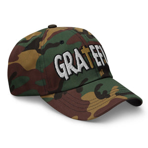Grateful Camo Patched Hat - Rebel P Customs
