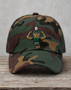 The City Collection Michigan State Hand-Drawn Logo Camo Patched Hat by Believe In New York