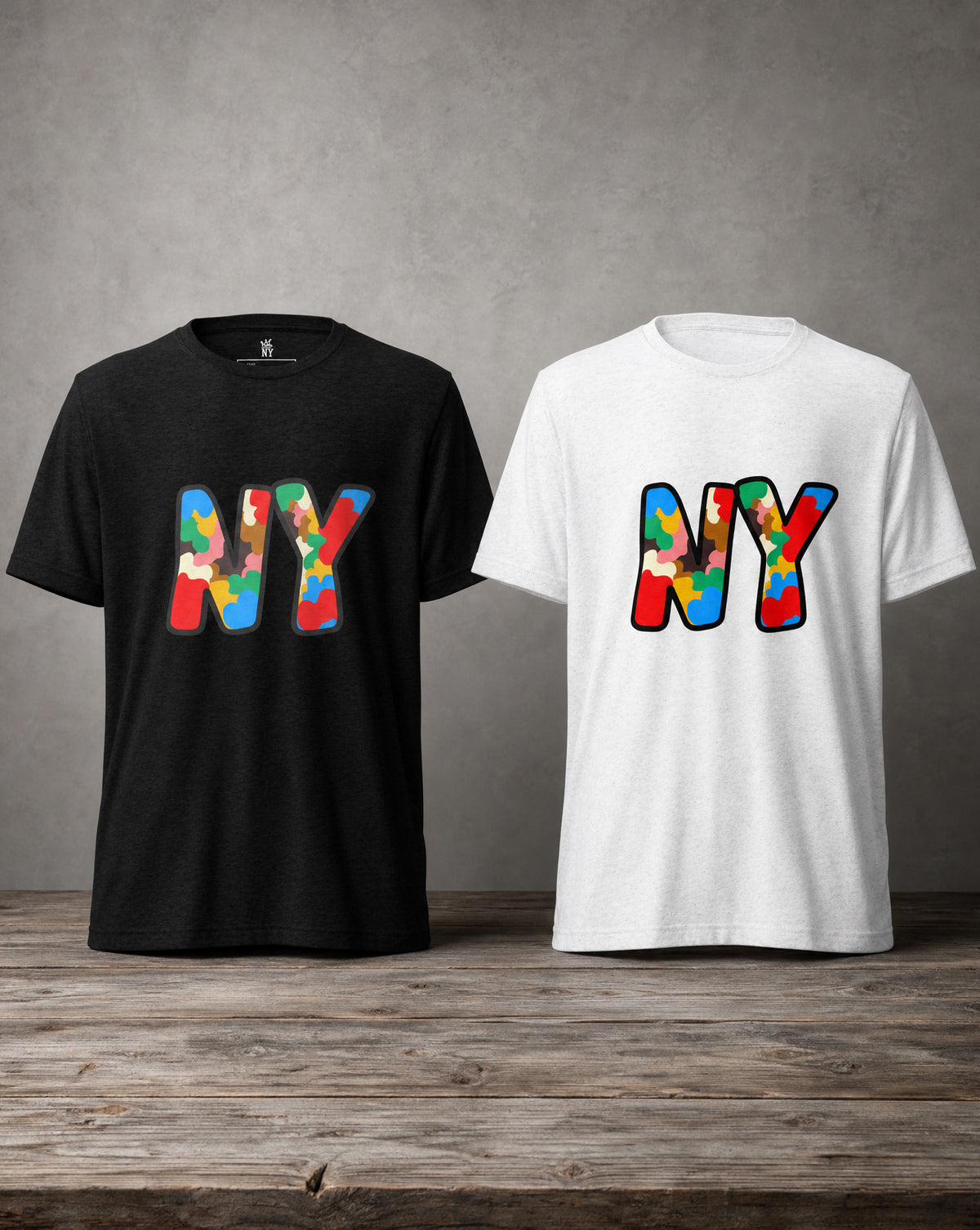 The City Collection NY graphic T-shirt inspired by New York City