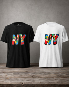 The City Collection NY graphic T-shirt inspired by New York City
