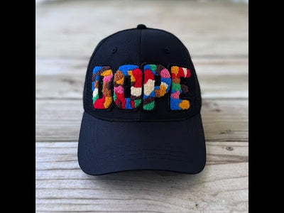 Glow In The Dark Dope Camo Patched Hat - Rebel P Customs