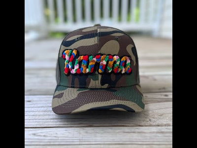 Camo Karma Patched Hat- Rebel P Customs