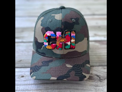 The City Collection CHI Chenille Camo Patched Hat - Rebel P Customs