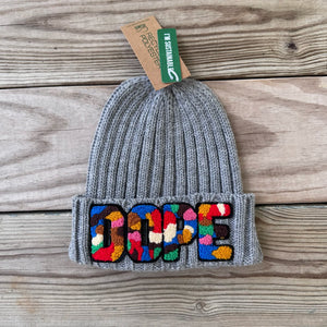 Sustainable Cable Knit Chenille Dope Beanie - Rebel P Customs