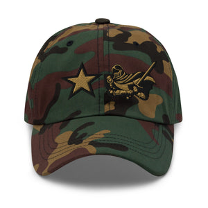The City Collection ARMY Logo Camo Patched Hat - Rebel P Customs