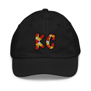 The City Collection BAL Football Patched Youth Baseball Hat - Rebel P Customs
