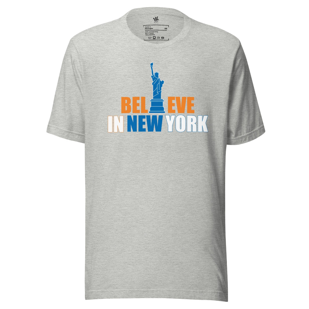 Believe in NYK Unisex T-Shirt front view