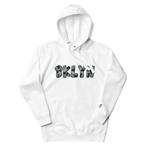 The City Collection BKLYN Basketball Patched Unisex Hoodie - Rebel P Customs