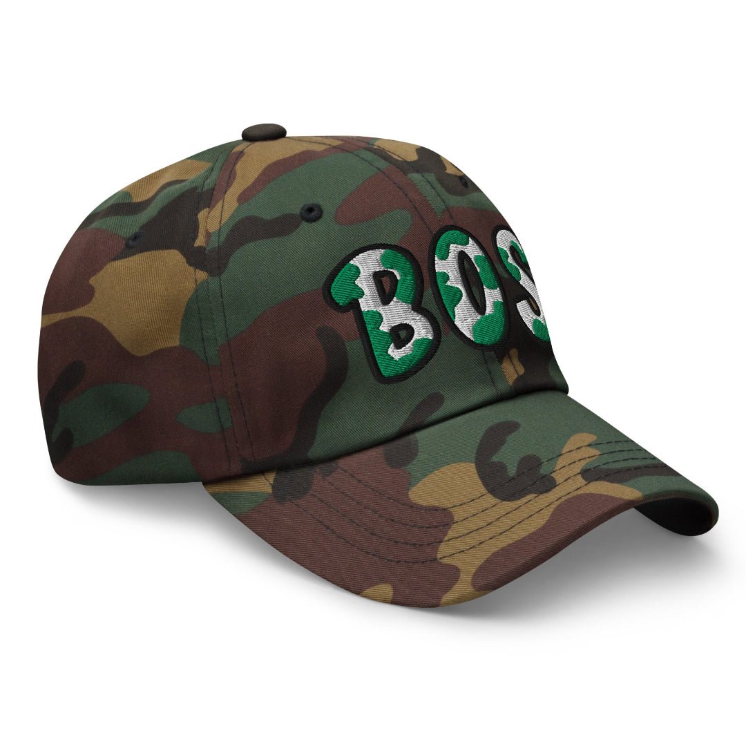 The City Collection BOS Basketball Camo Patched Hat - Rebel P Customs