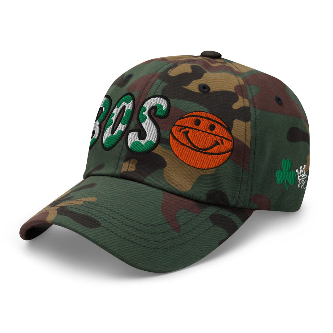 The City Collection BOS Basketball Camo Patched Hat - Rebel P Customs