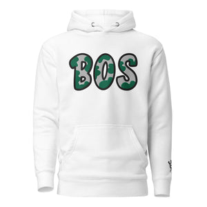 The City Collection BOS Basketball Patched Unisex Hoodie - Rebel P Customs