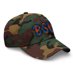 The City Collection BSU Camo Patched Hat - Rebel P Customs