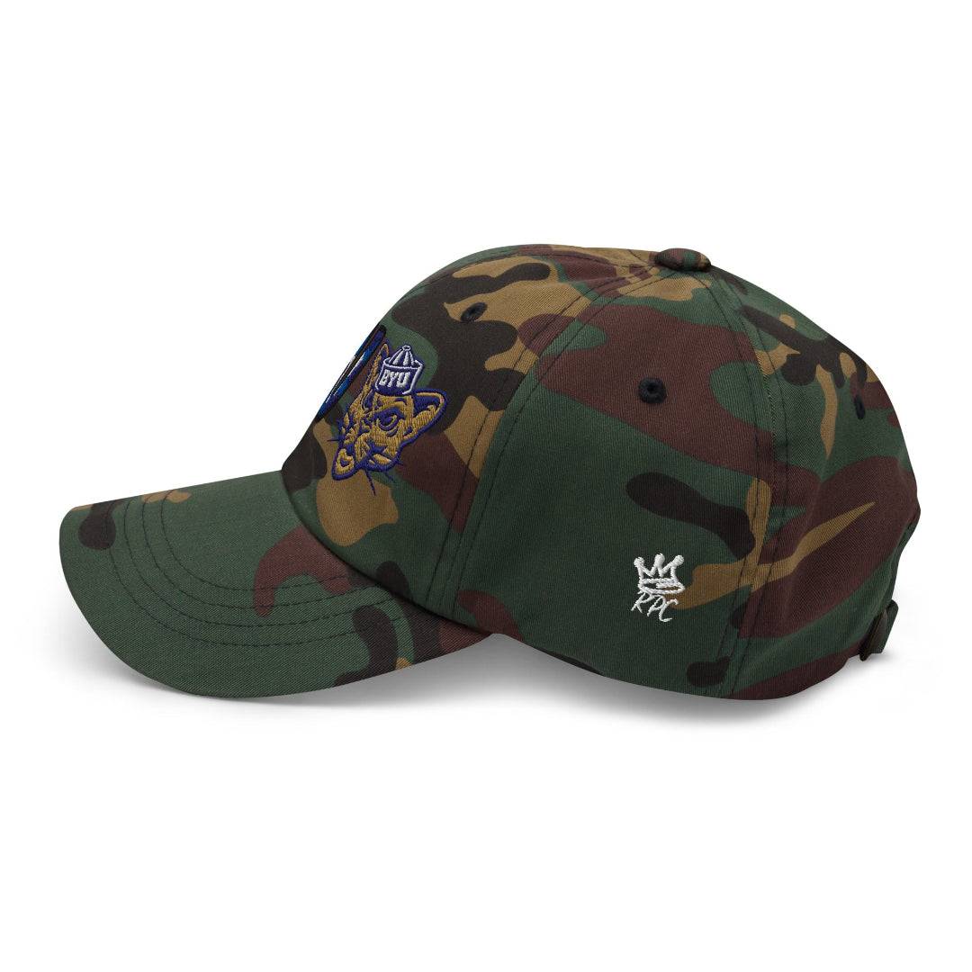 The City Collection BYU Cougar Camo Patched Hat - Rebel P Customs