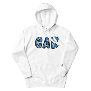 The City Collection CAR Football Patched Unisex Hoodie - Rebel P Customs