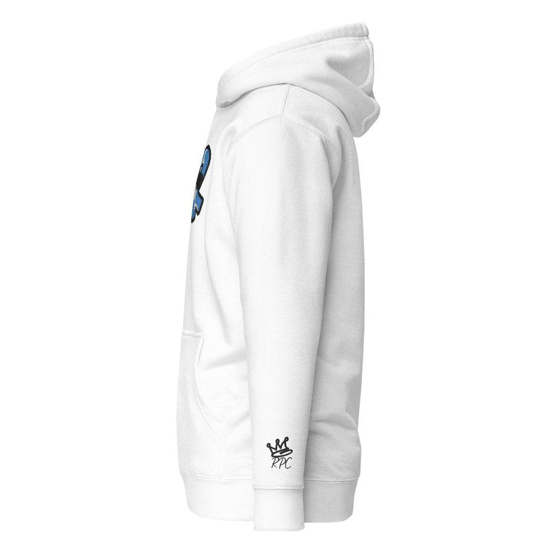 The City Collection CAR Football Patched Unisex Hoodie - Rebel P Customs