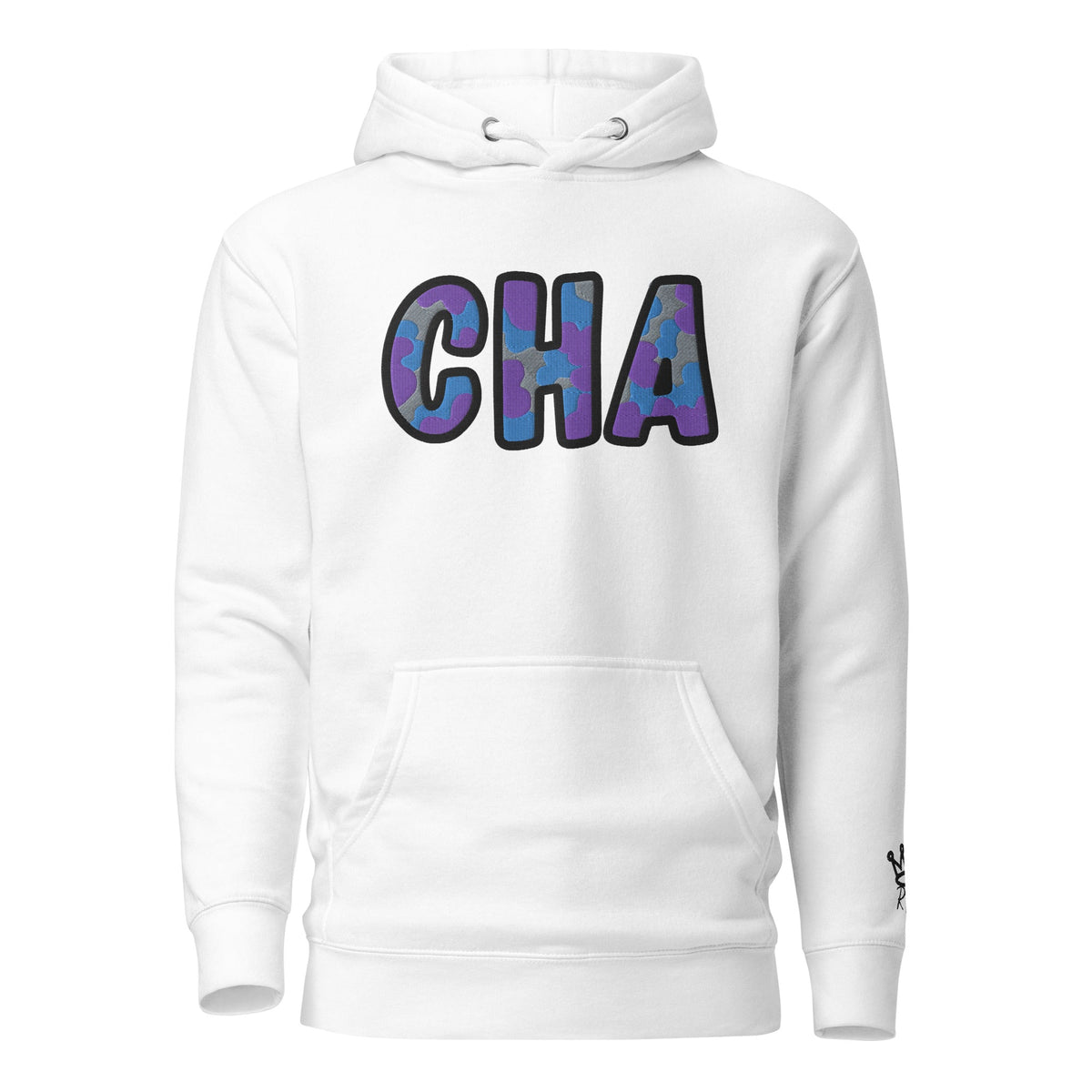 The City Collection CHA Basketball Patched Unisex Hoodie - Rebel P Customs