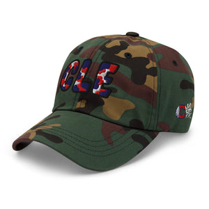 The City Collection CLE Baseball Camo Patched Hat - Rebel P Customs