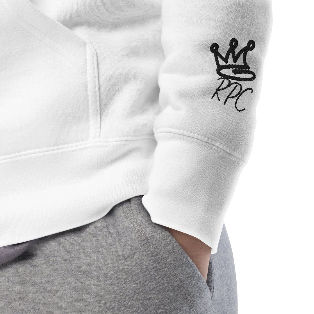 The City Collection CLE Basketball Patched Unisex Hoodie - Rebel P Customs